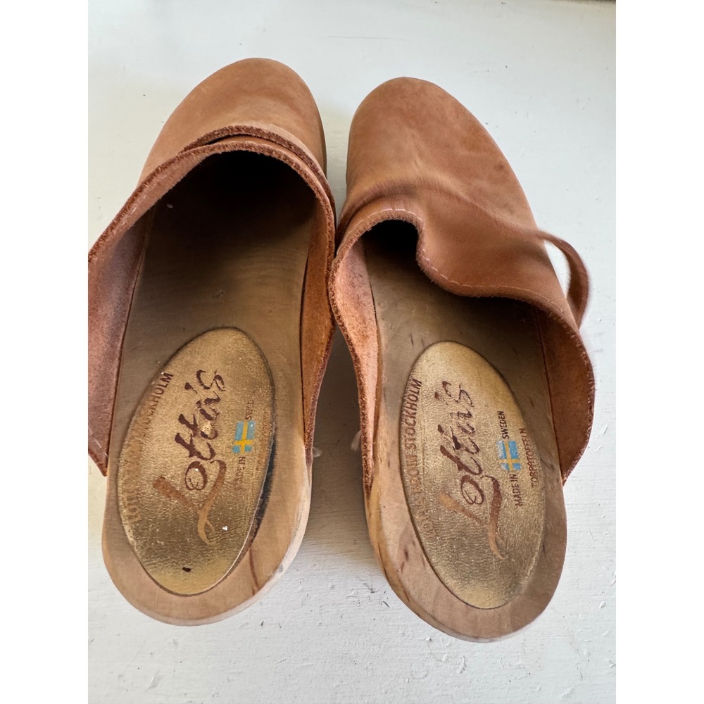 Lotta From Stockholm tan brown Swedish size 39 - Picture 8 of 11
